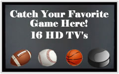 catch your favorite game here at jts porch